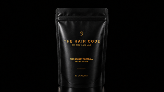 Hair Code supplement pouch, seasonal hair shedding in autumn